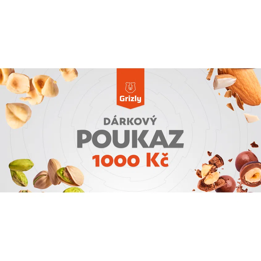 Dárkový elektronický poukaz 1000 Kč